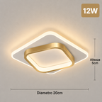 Plafoniera LED Rotonda Moderna