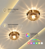 Novoora™ Luce Cristallo LED – Eleganza che Illumina