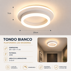 Plafoniera LED Moderna Dimmerabile