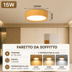 Plafoniera LED Moderna 3 Colori