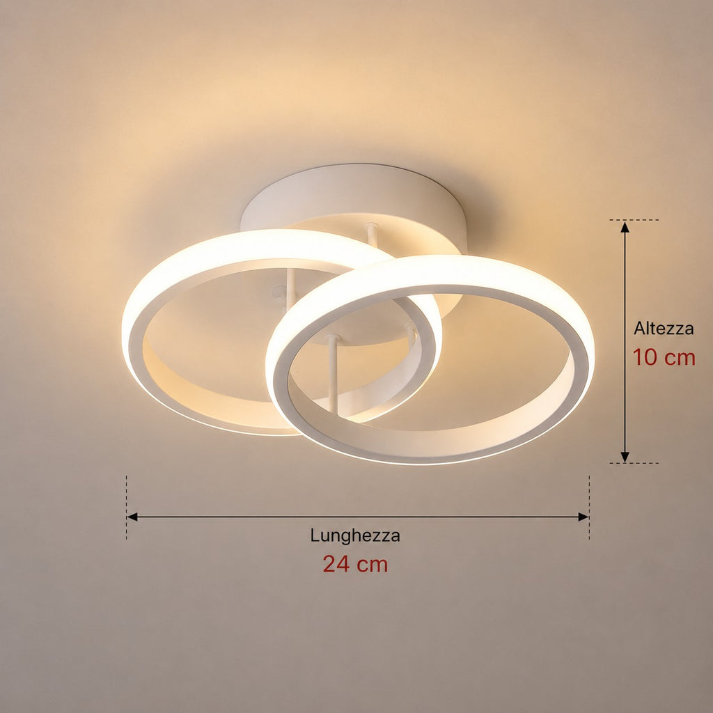 Plafoniera LED Compatta Dimmerabile