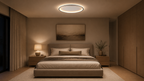 Plafoniera LED Rotonda Ultrasottile Bianca