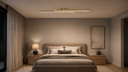 Plafoniera LED Lineare Moderna – Design Minimalista