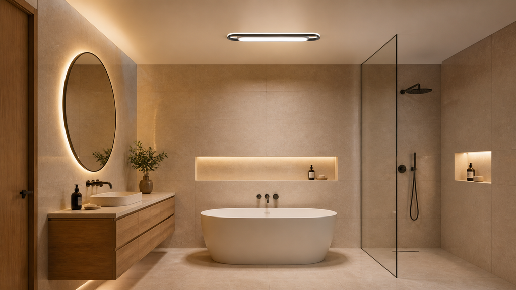 Plafoniera LED Ultrasottile Dimmerabile con Telecomando