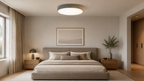 Plafoniera LED Rotonda Ultrasottile Colorata