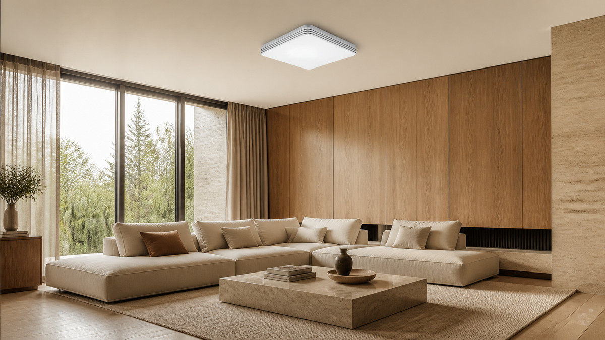 Plafoniera LED Quadrata 18W–48W