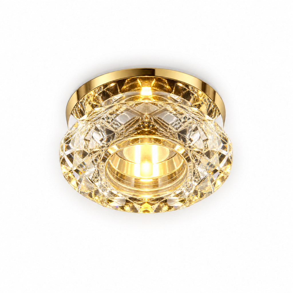Plafoniera LED in Cristallo