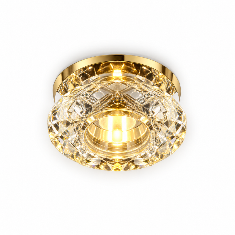 Plafoniera LED in Cristallo