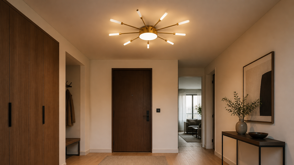Plafoniera LED Moderna – Camera e Soggiorno (Modello B)