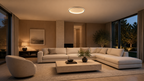 Plafoniera LED Rotonda Ultrasottile Bianca