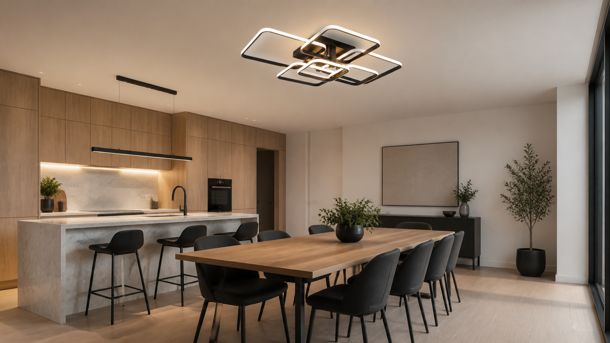Novoora Lampadario LED Moderno Dimmerabile