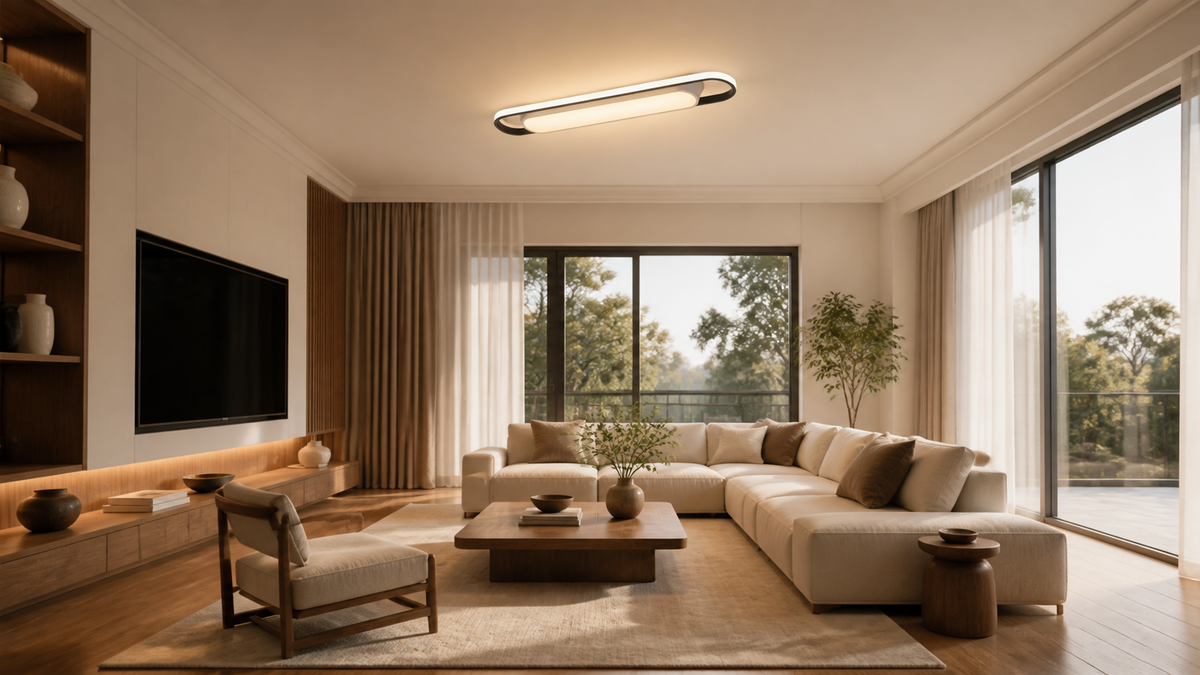 Plafoniera LED Ultrasottile Dimmerabile con Telecomando