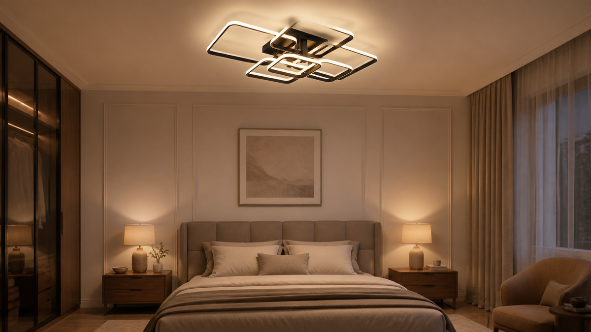 Novoora Lampadario LED Moderno Dimmerabile