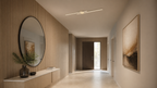 Plafoniera LED Lineare in Alluminio dal Design Moderno
